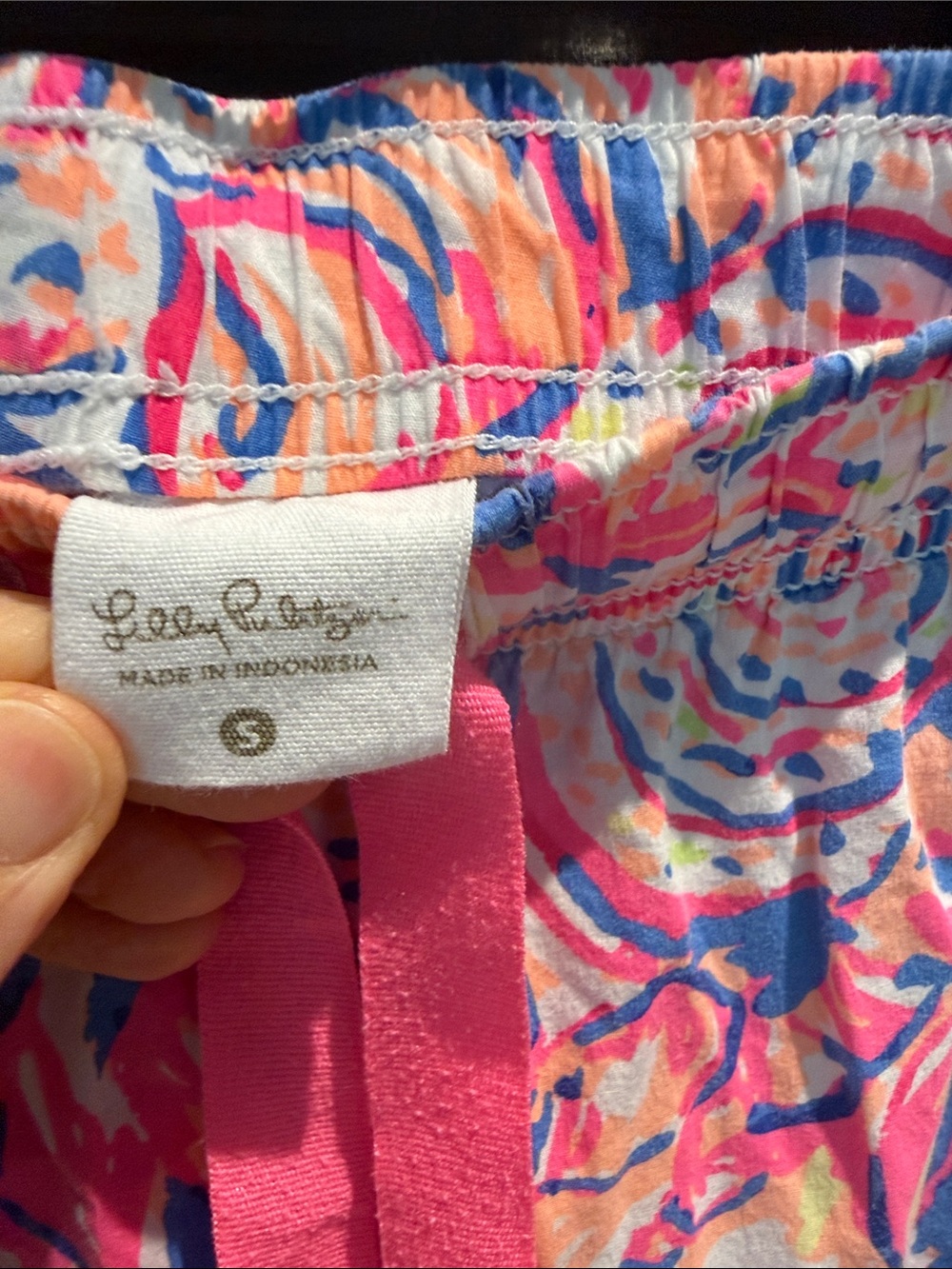 Lilly Pulitzer Pink Multicolor Seashell Print pajamas - Picture 2 of 6